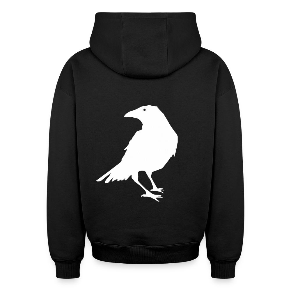 Rabe Oversized Heavyweight Hoodie - Schwarz