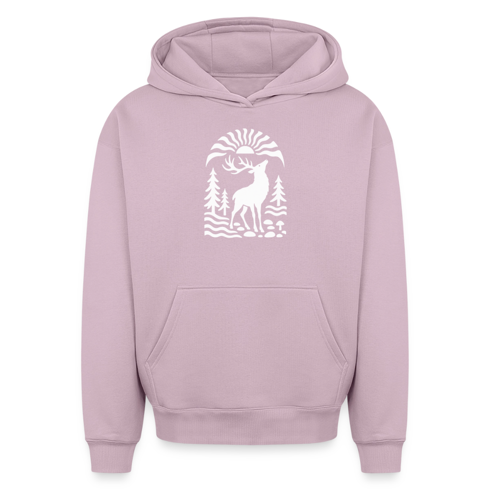 Hirsch Oversized Heavyweight Hoodie - Altrosa