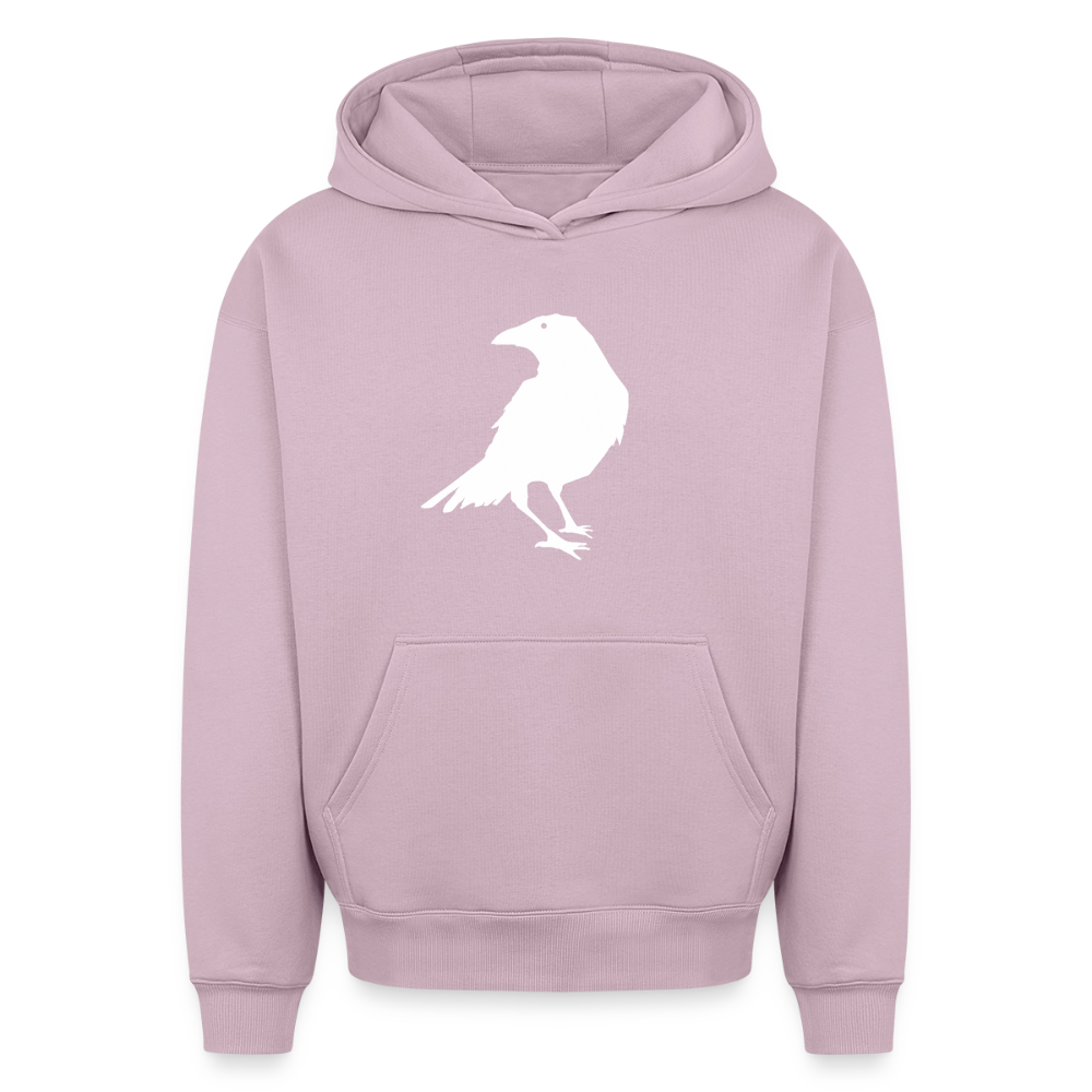 Krähe Oversized Heavyweight Hoodie - Altrosa