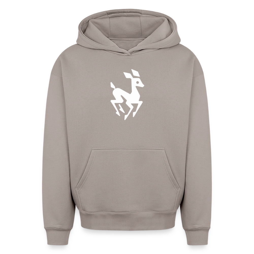 Reh Oversized Heavyweight Hoodie - Taupe