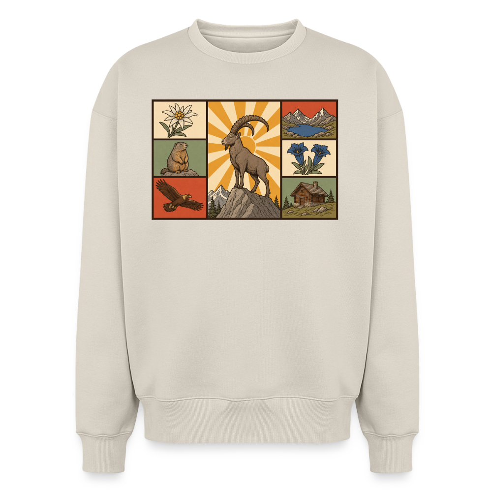 Steinbock Oversized Heavyweight Sweater - Beige