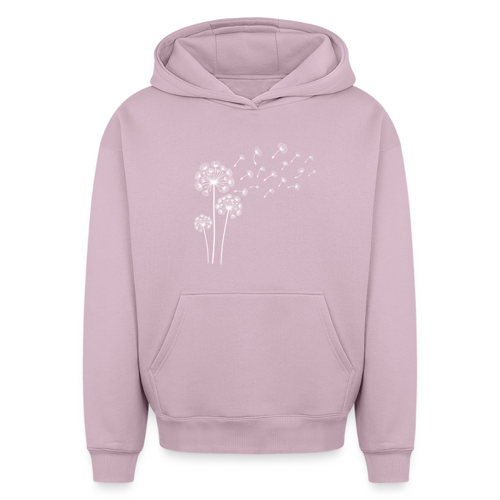 Pusteblume Oversized Heavyweight Hoodie - Altrosa