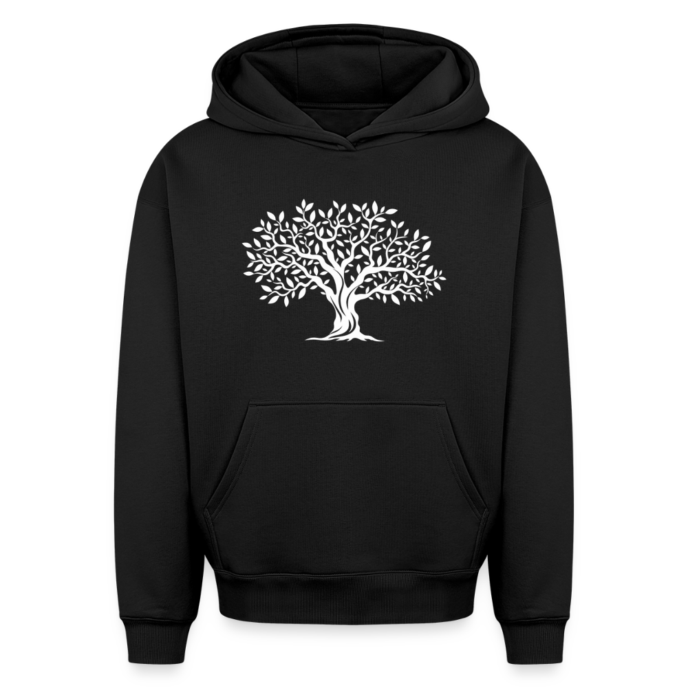 Waldbaum Oversized Heavyweight Hoodie - Schwarz