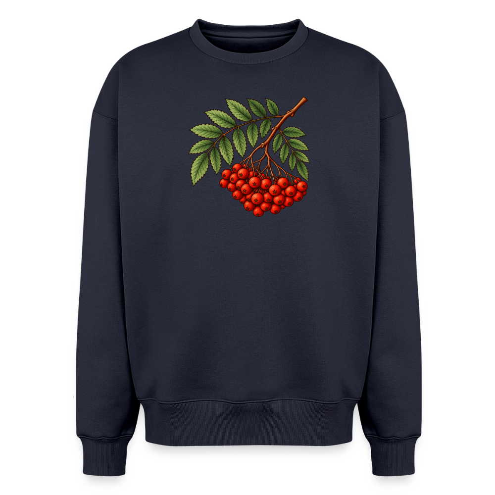 Eberesche Oversized Heavyweight Sweater - Navy