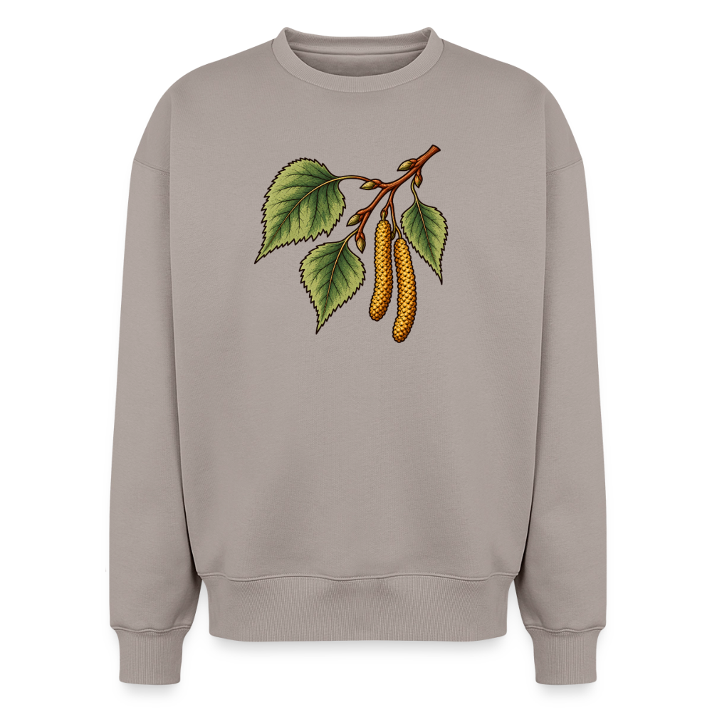 Birkenzweig Oversized Heavyweight Sweater - Taupe