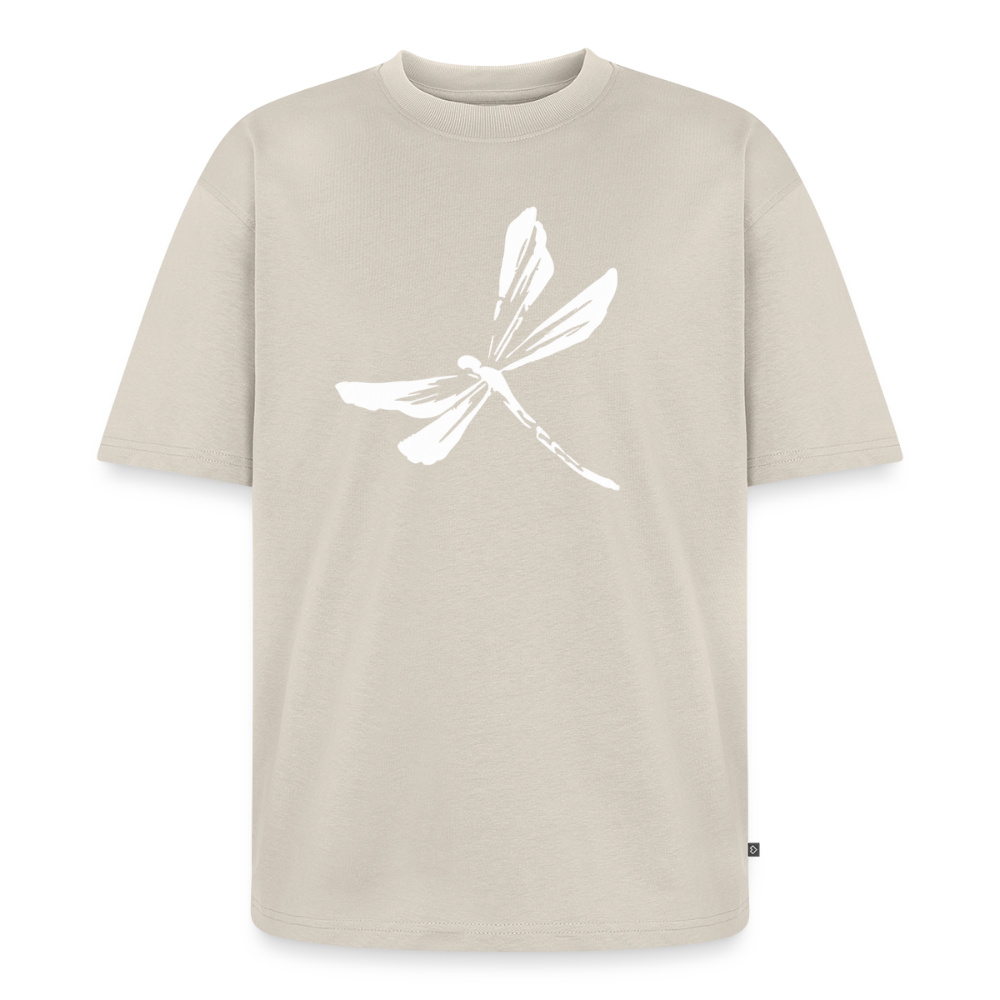 Libelle Premium Oversized Bio T-Shirt - Beige