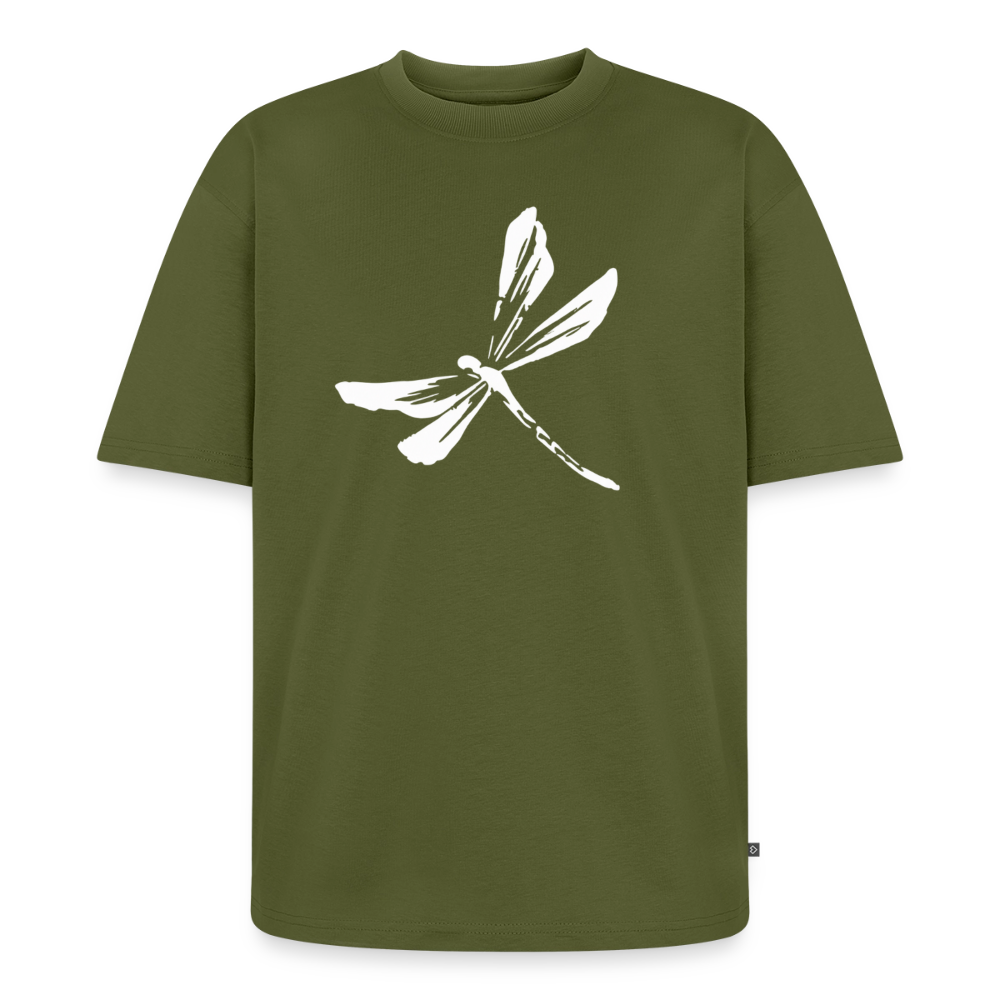 Libelle Premium Oversized Bio T-Shirt - Khaki
