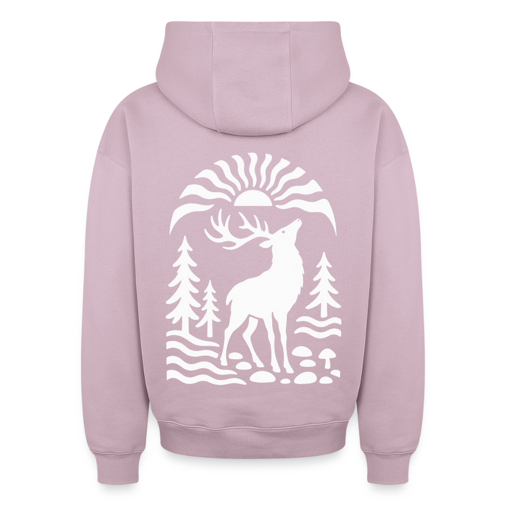 Hirsch Oversized Heavyweight Hoodie - Altrosa