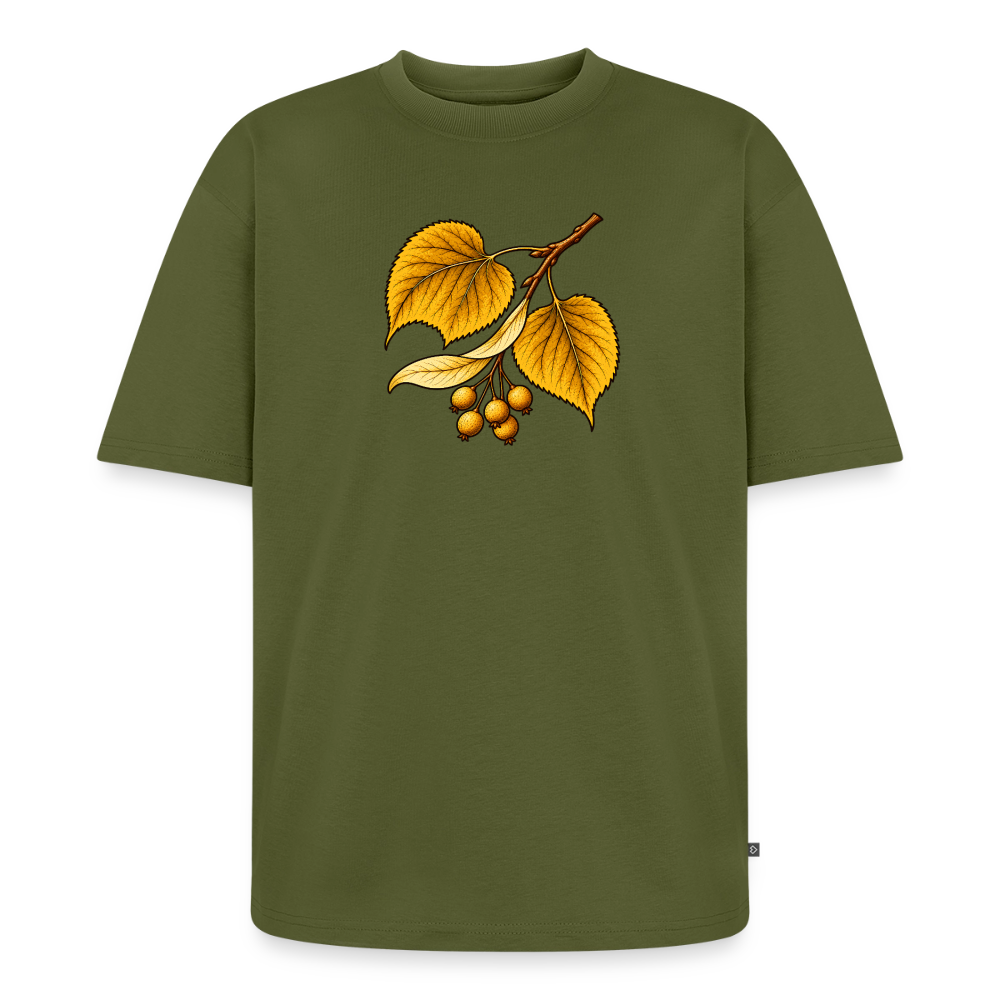 Lindenzweig Premium Oversized Bio T-Shirt - Khaki