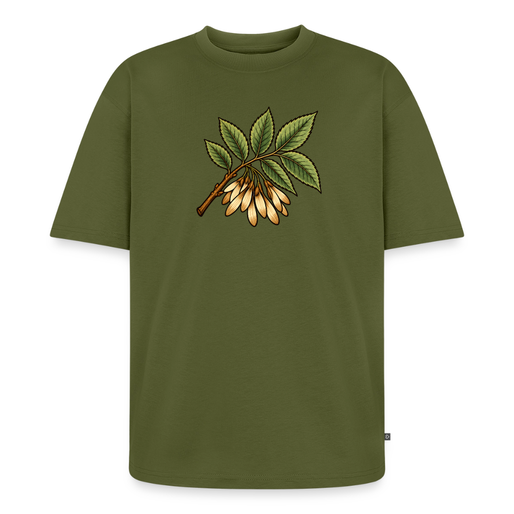 Echenblatt Premium Oversized Bio T-Shirt - Khaki
