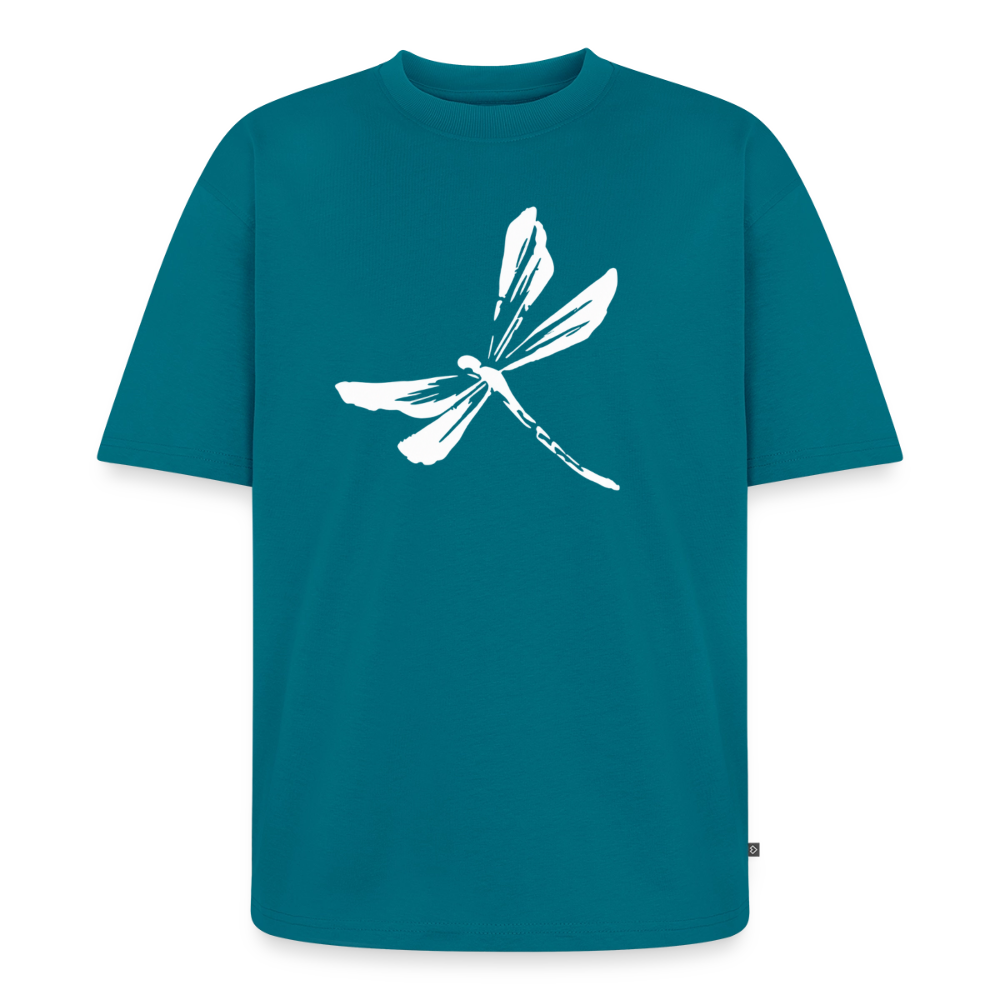 Libelle Premium Oversized Bio T-Shirt - Petrol