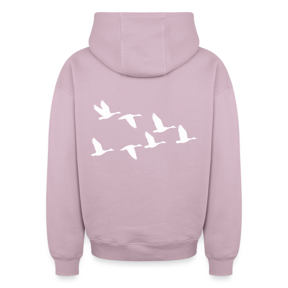 Wildgänse Oversized Heavyweight Hoodie - Altrosa