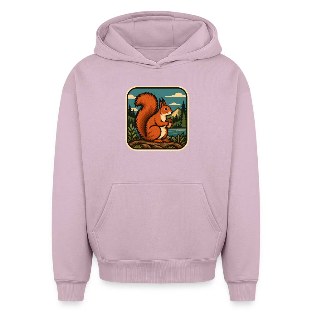 Eichhörnchen Oversized Heavyweight Hoodie - Altrosa