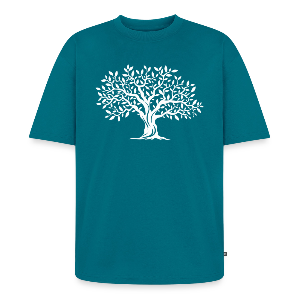 Baum Premium Oversized Bio T-Shirt - Petrol