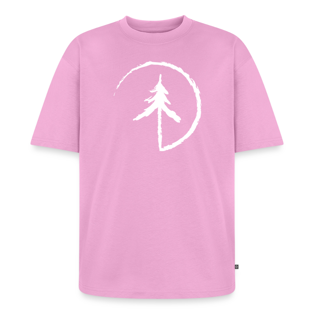 Tanne Premium Oversized Bio T-Shirt - Verwaschenes Rosa