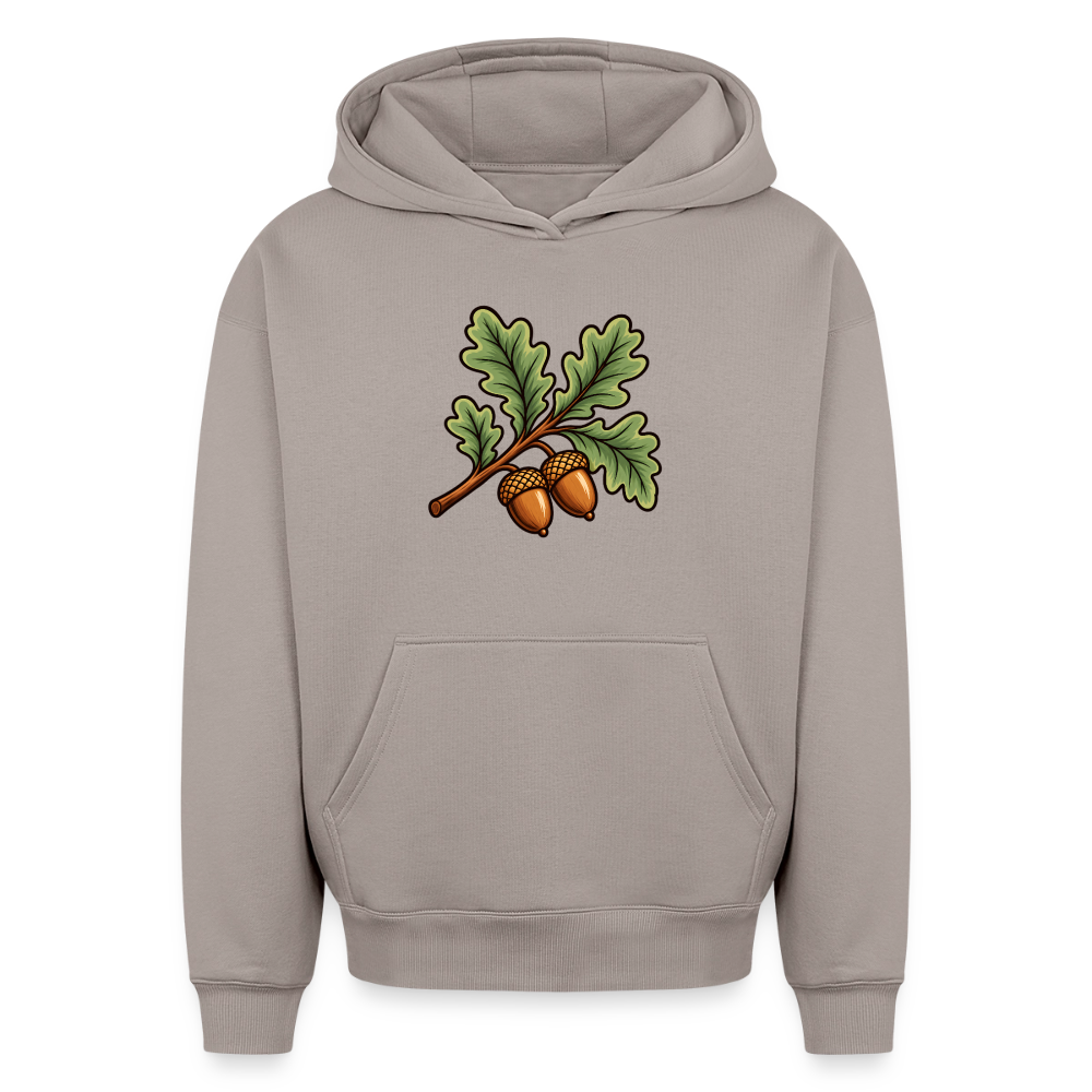 Eichelzweig Oversized Heavyweight Hoodie - Taupe
