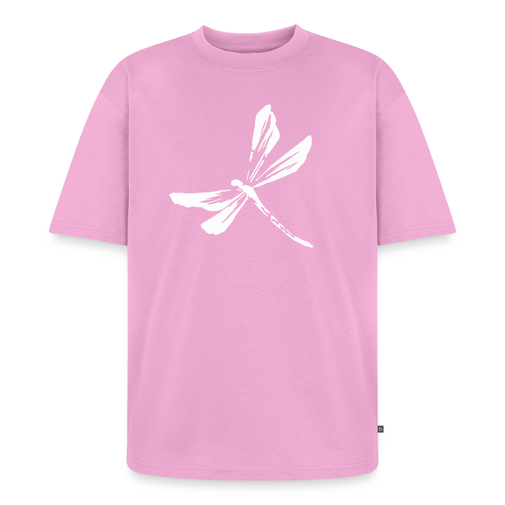 Libelle Premium Oversized Bio T-Shirt - Verwaschenes Rosa