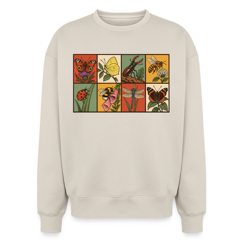 Insekten der Natur Oversized Heavyweight Sweater - Beige