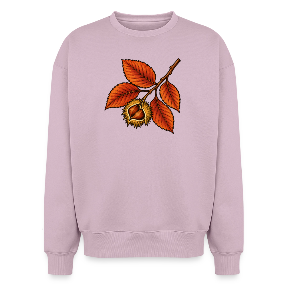 Buchenzweig Oversized Heavyweight Sweater - Altrosa