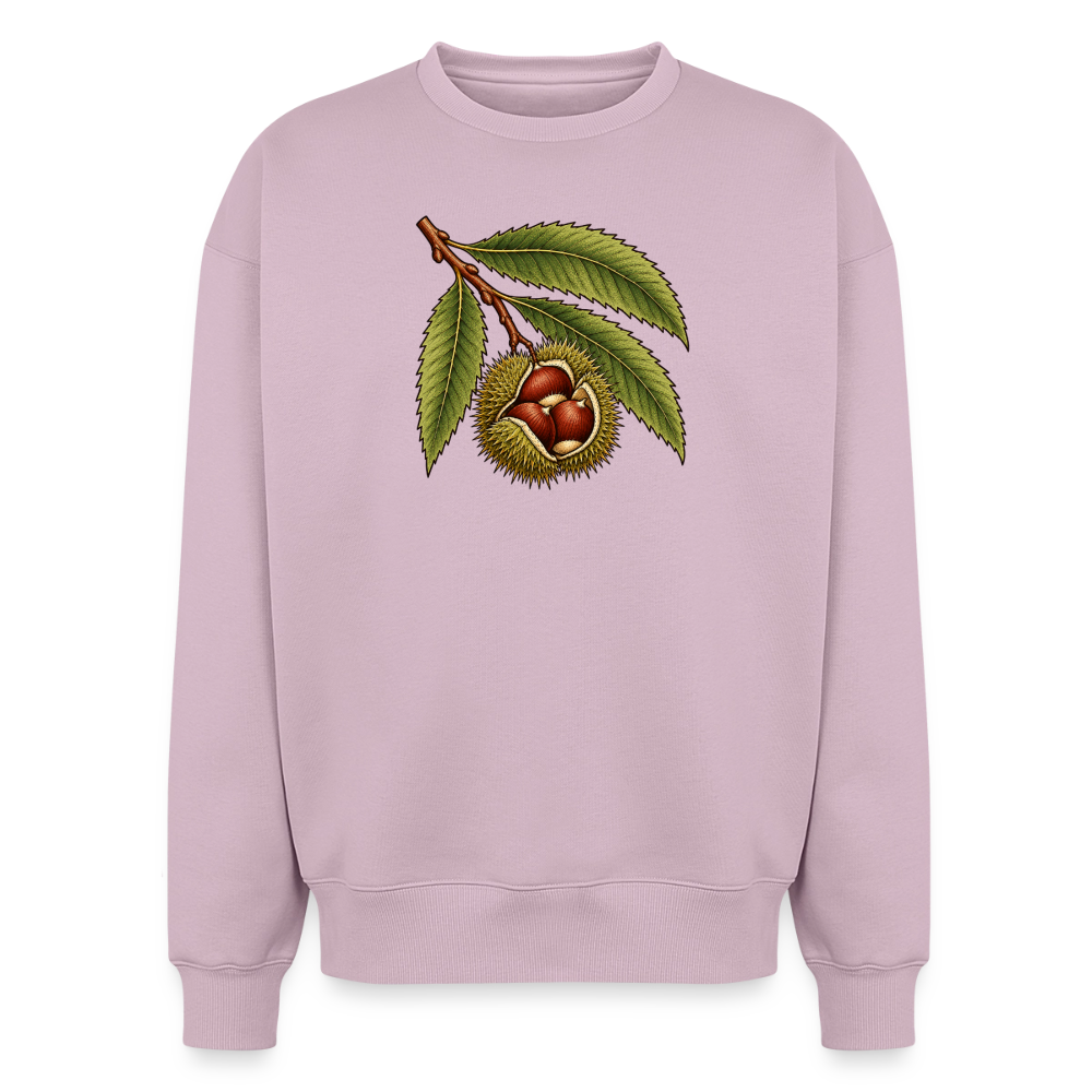 Esskastanie Oversized Heavyweight Sweater - Altrosa