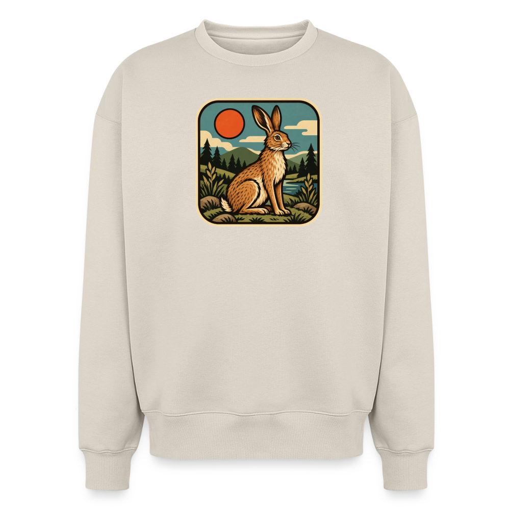 Hase Oversized Heavyweight Sweater - Beige
