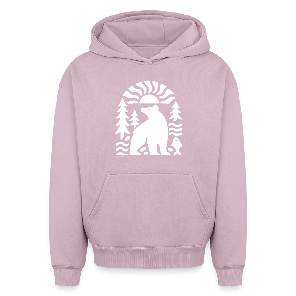 Bär Oversized Heavyweight Hoodie - Altrosa