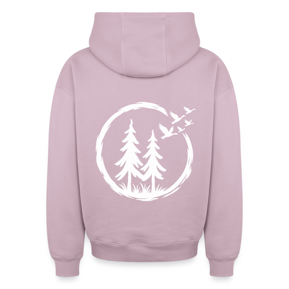 Wildgänse Oversized Heavyweight Hoodie - Altrosa