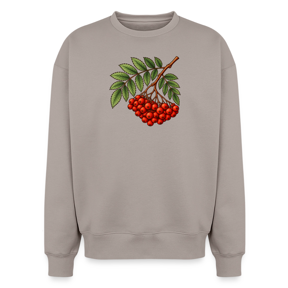 Eberesche Oversized Heavyweight Sweater - Taupe