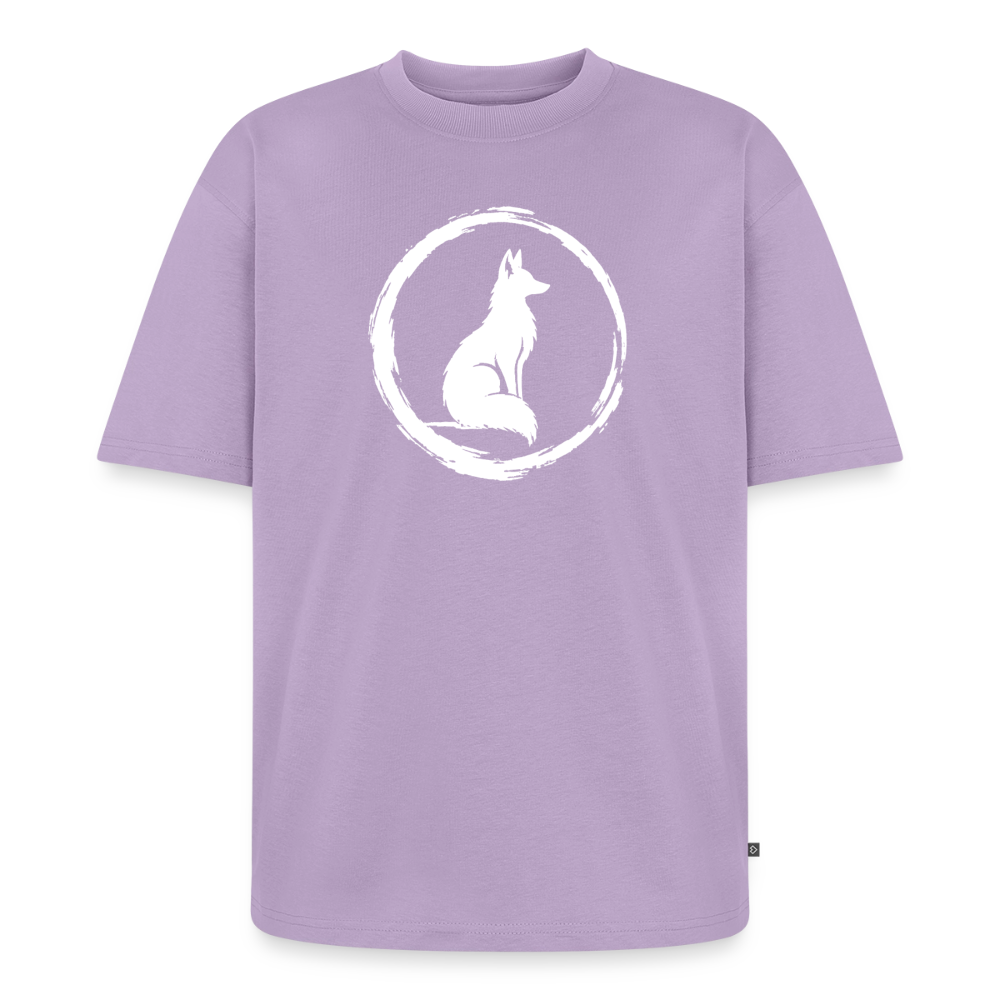 Waldfuchs Premium Oversized Bio T-Shirt - Lavendel