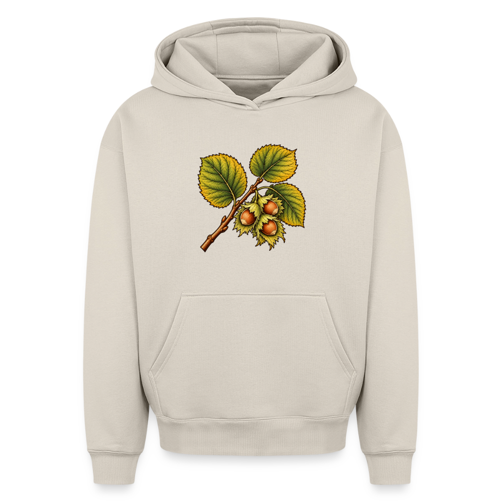 Hasel Oversized Heavyweight Hoodie - Beige