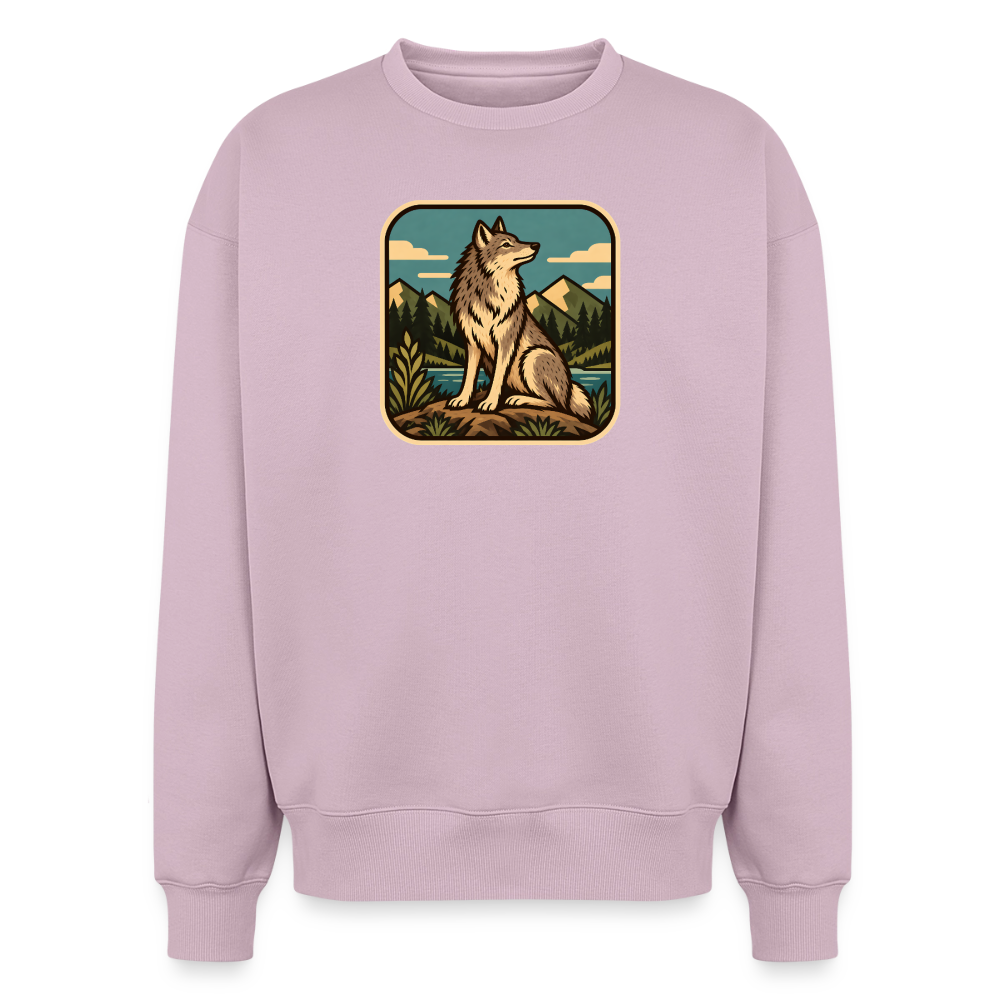 Wolf Oversized Heavyweight Sweater - Altrosa
