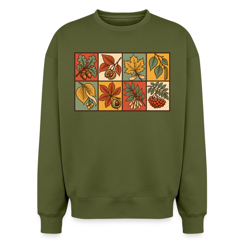 Waldblätter Oversized Heavyweight Sweater - Khaki
