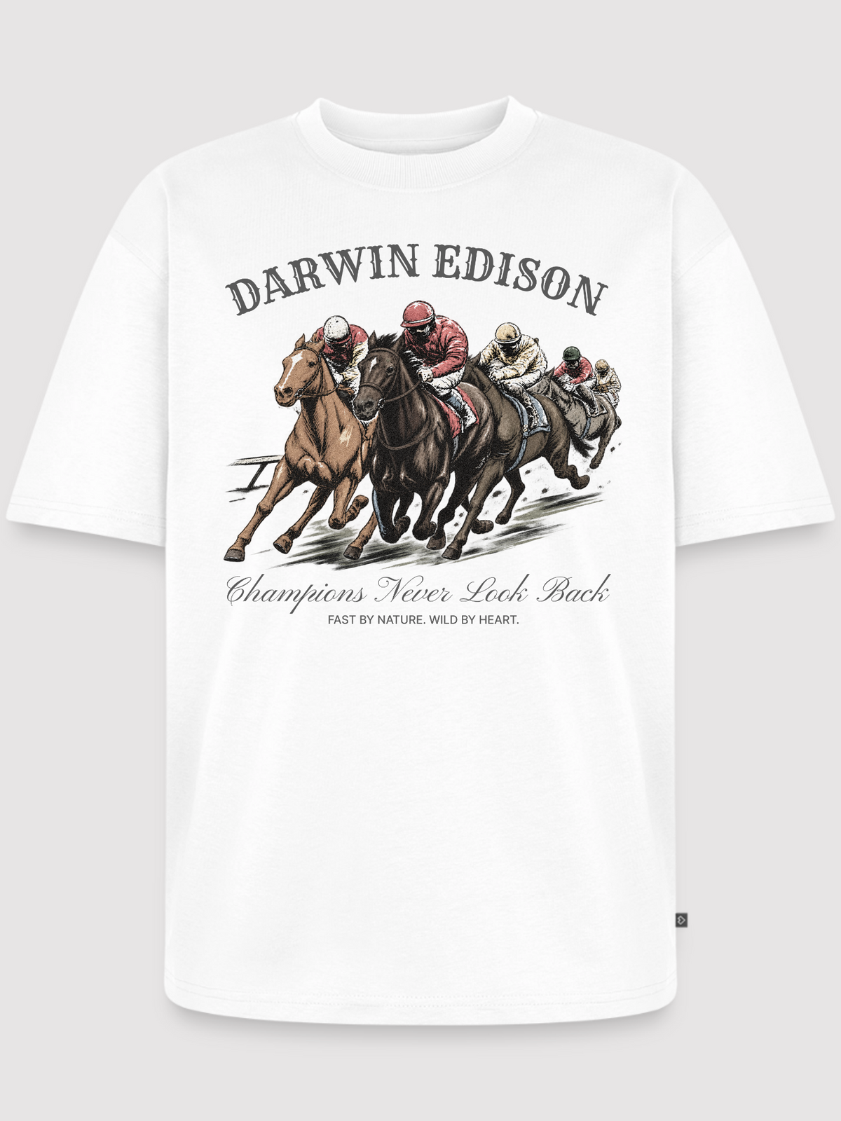 Horses Oversized Bio T-Shirt