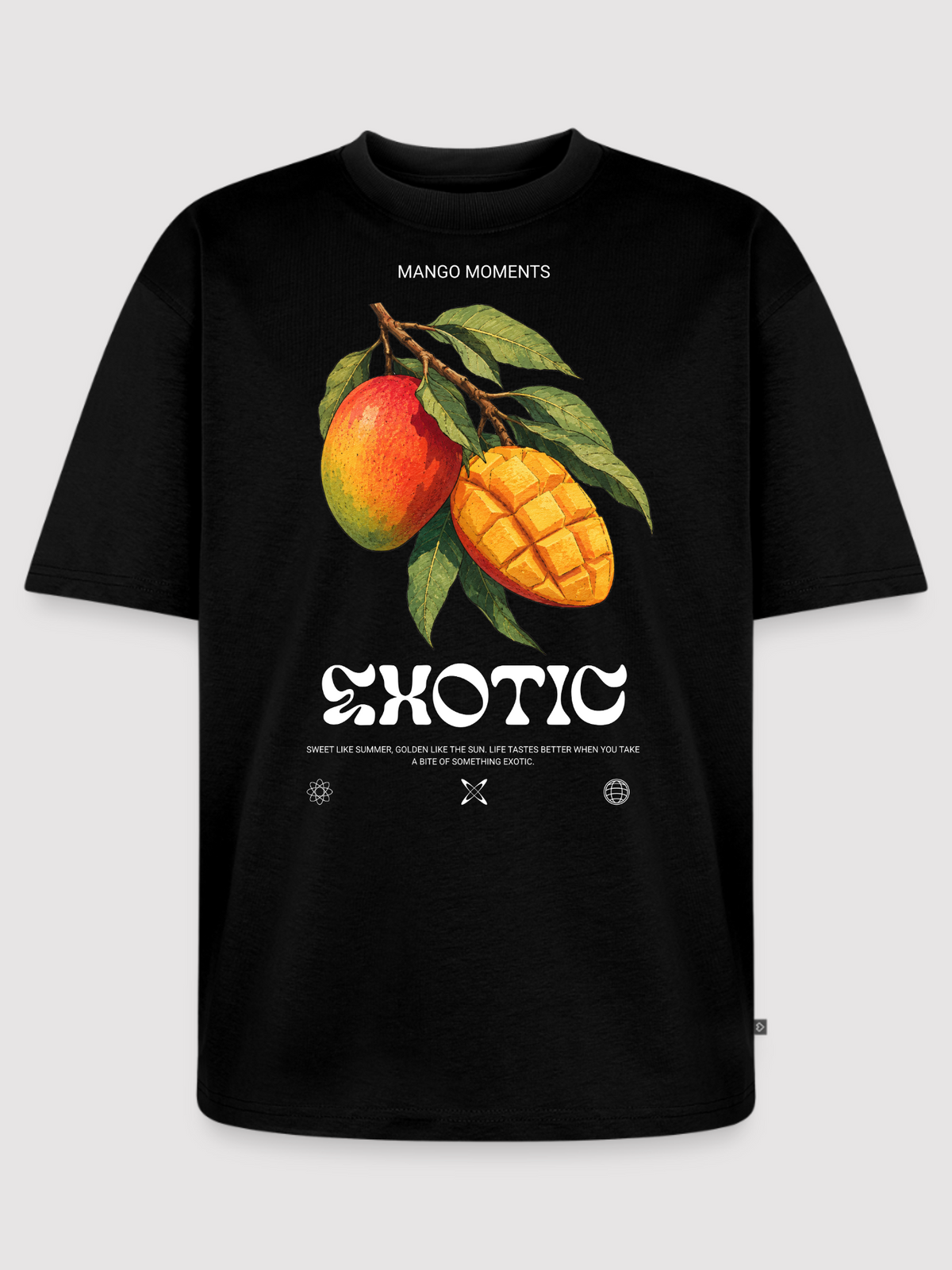 Exotic Mango Oversized Bio T-Shirt