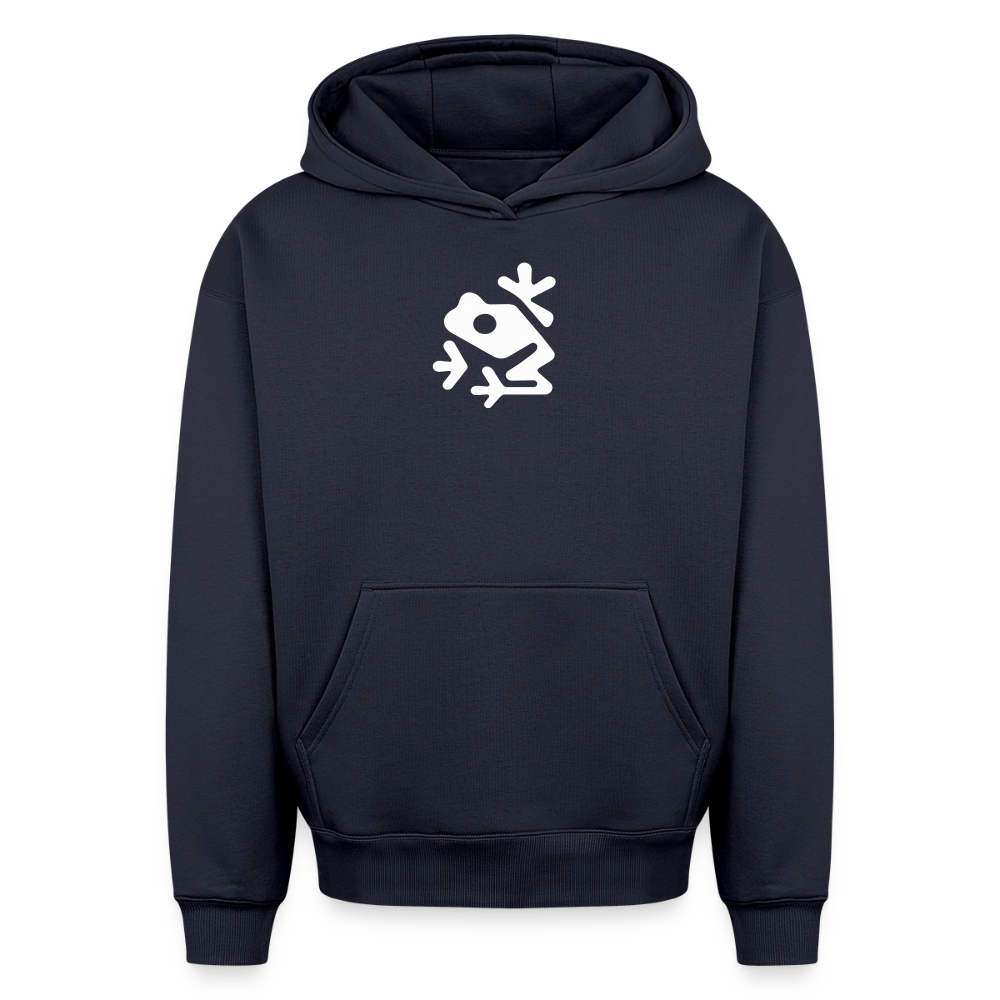 Frosch Oversized Heavyweight Hoodie - Navy