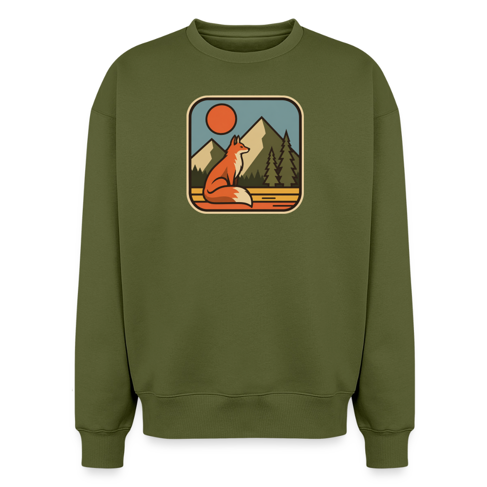 Fuchs Oversized Heavyweight Sweater - Khaki