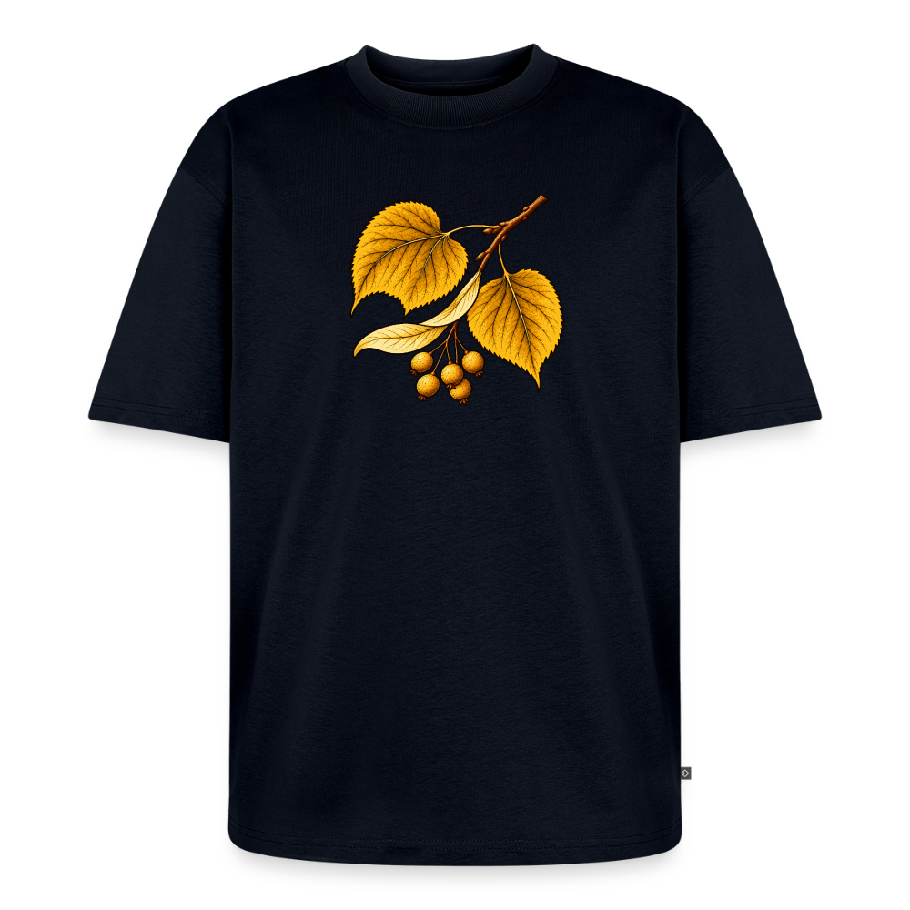 Lindenzweig Premium Oversized Bio T-Shirt - Navy