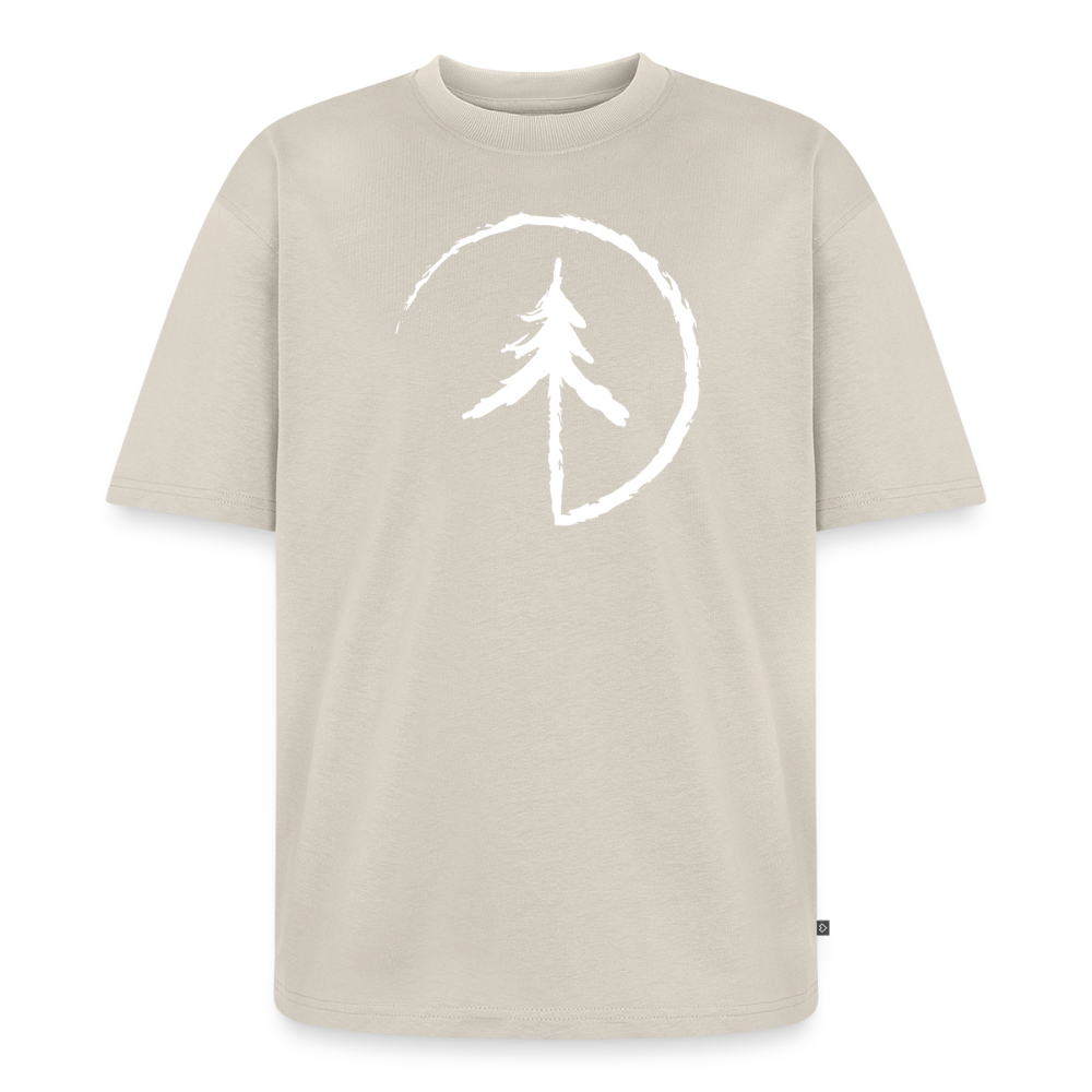 Tanne Premium Oversized Bio T-Shirt - Beige