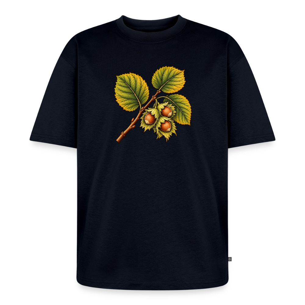 Haselzweig Premium Oversized Bio T-Shirt - Navy