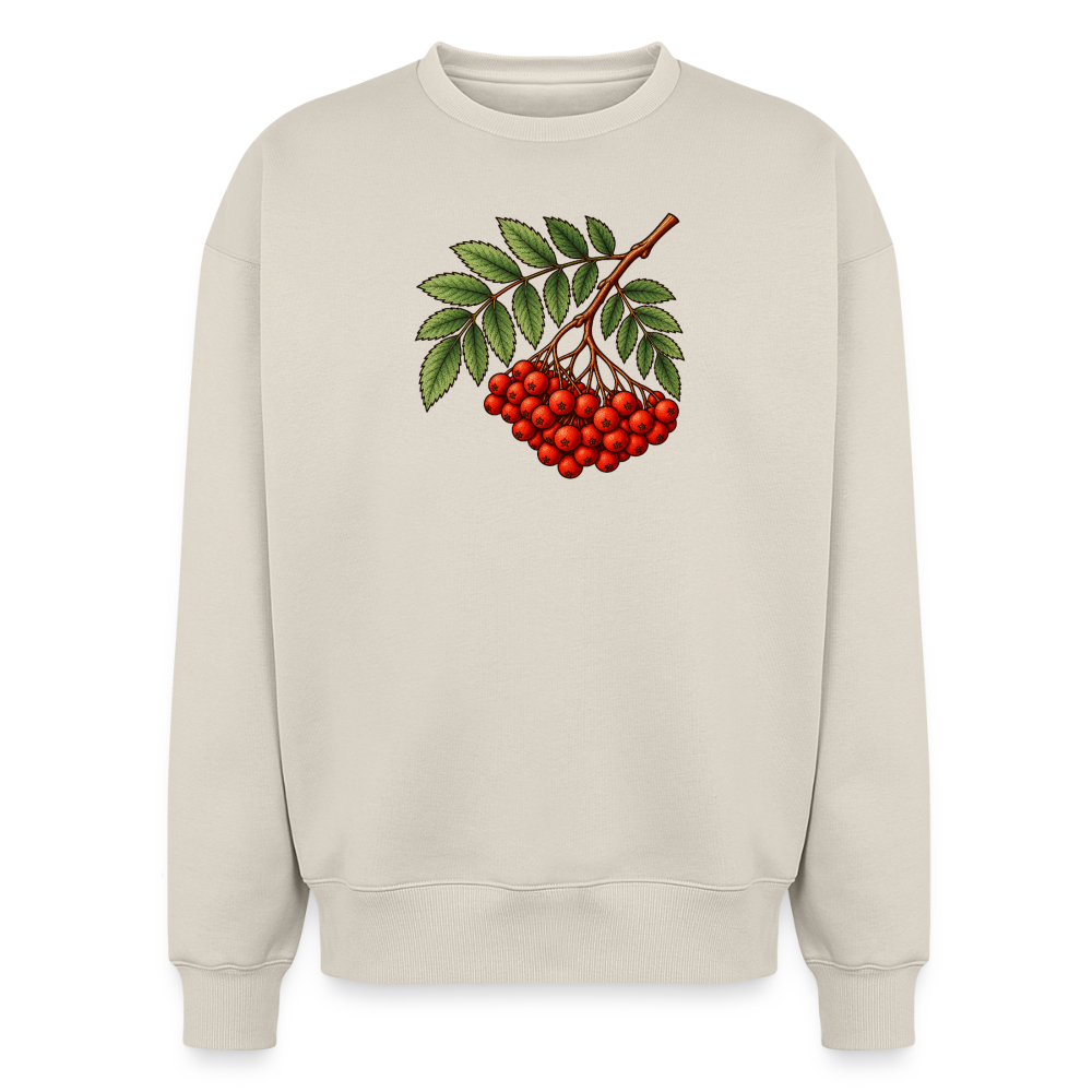 Eberesche  Oversized Heavyweight Sweater - Beige