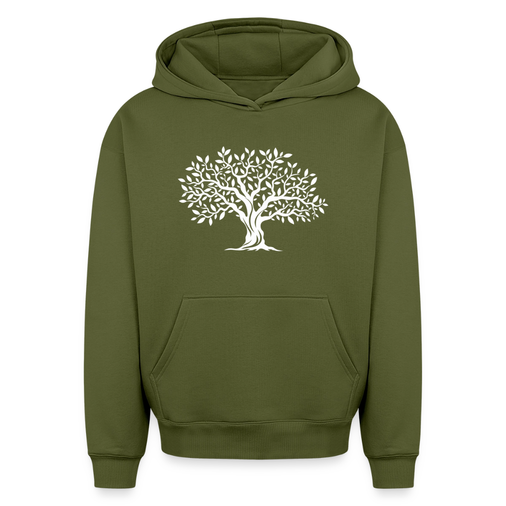 Waldbaum Oversized Heavyweight Hoodie - Khaki