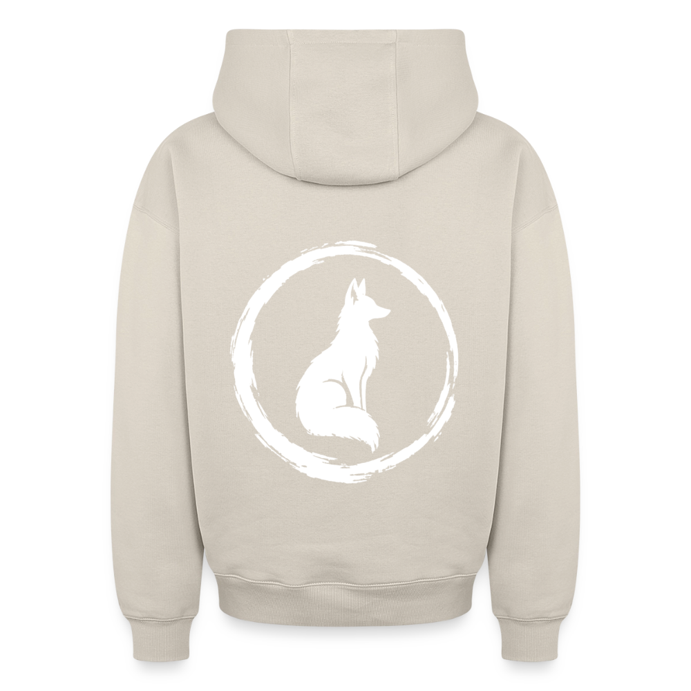Waldfuchs Oversized Heavyweight Hoodie - Beige