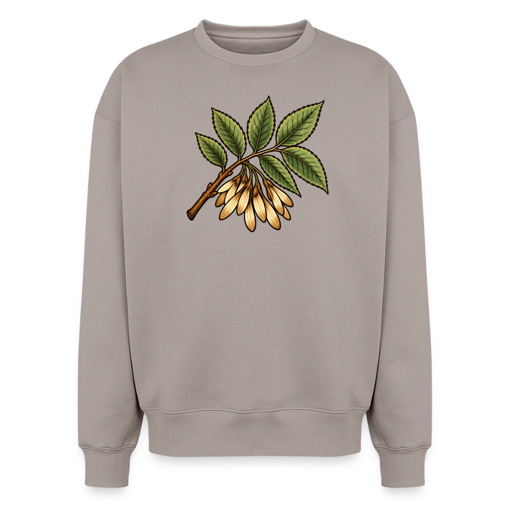Eschenblatt Oversized Heavyweight Sweater - Taupe