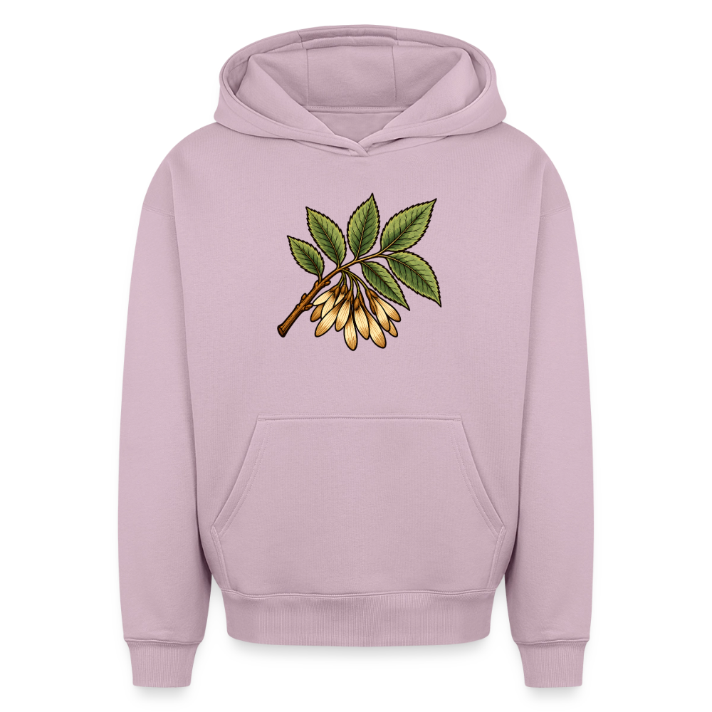 Eschezweig Oversized Heavyweight Hoodie - Altrosa