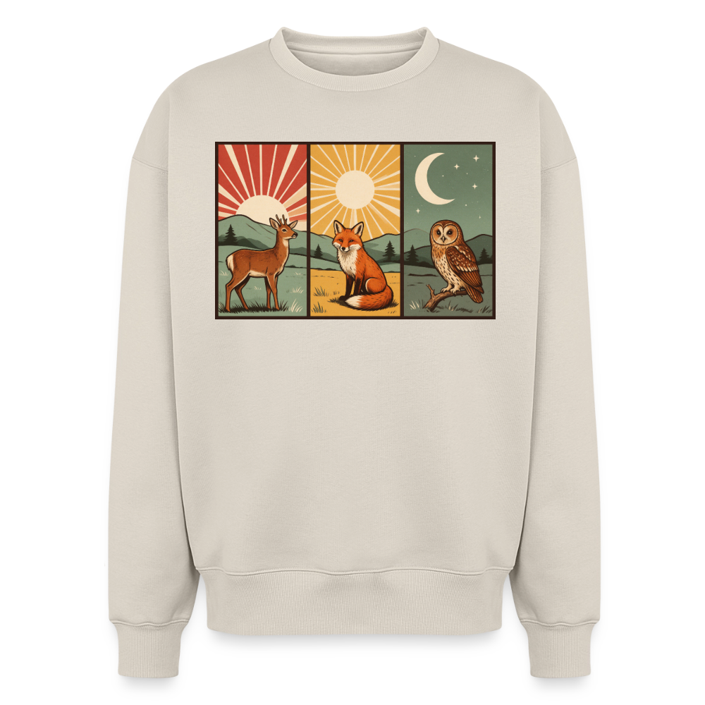 Tag und Nacht Oversized Heavyweight Sweater - Beige