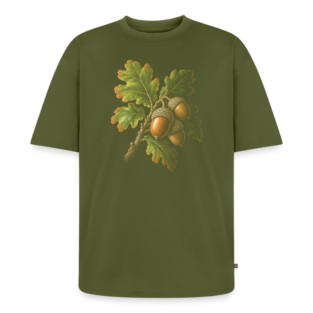 EIchenzweig Premium Oversized Bio T-Shirt - Khaki