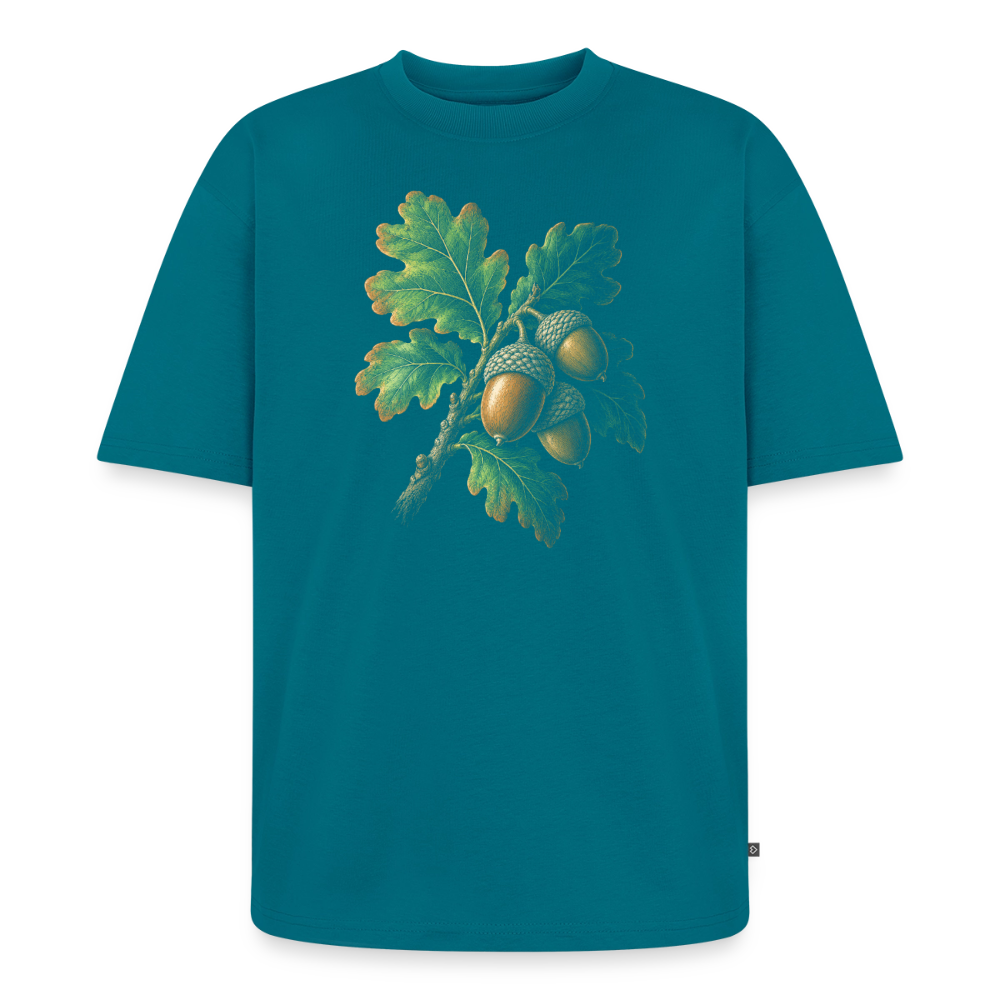 EIchenzweig Premium Oversized Bio T-Shirt - Petrol