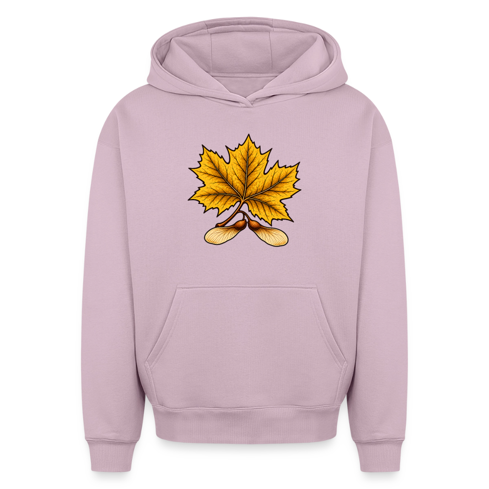 Ahornblatt Oversized Heavyweight Hoodie - Altrosa