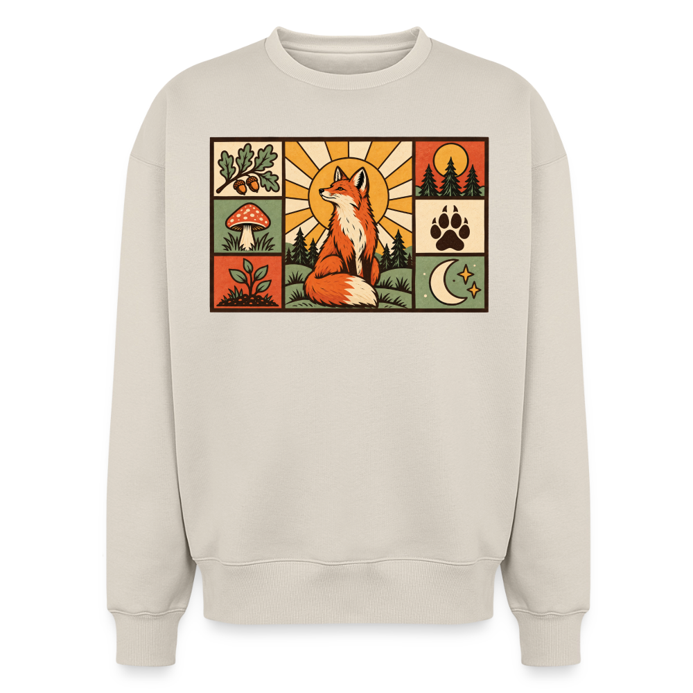Wald Fuchs  Oversized Heavyweight Sweater - Beige