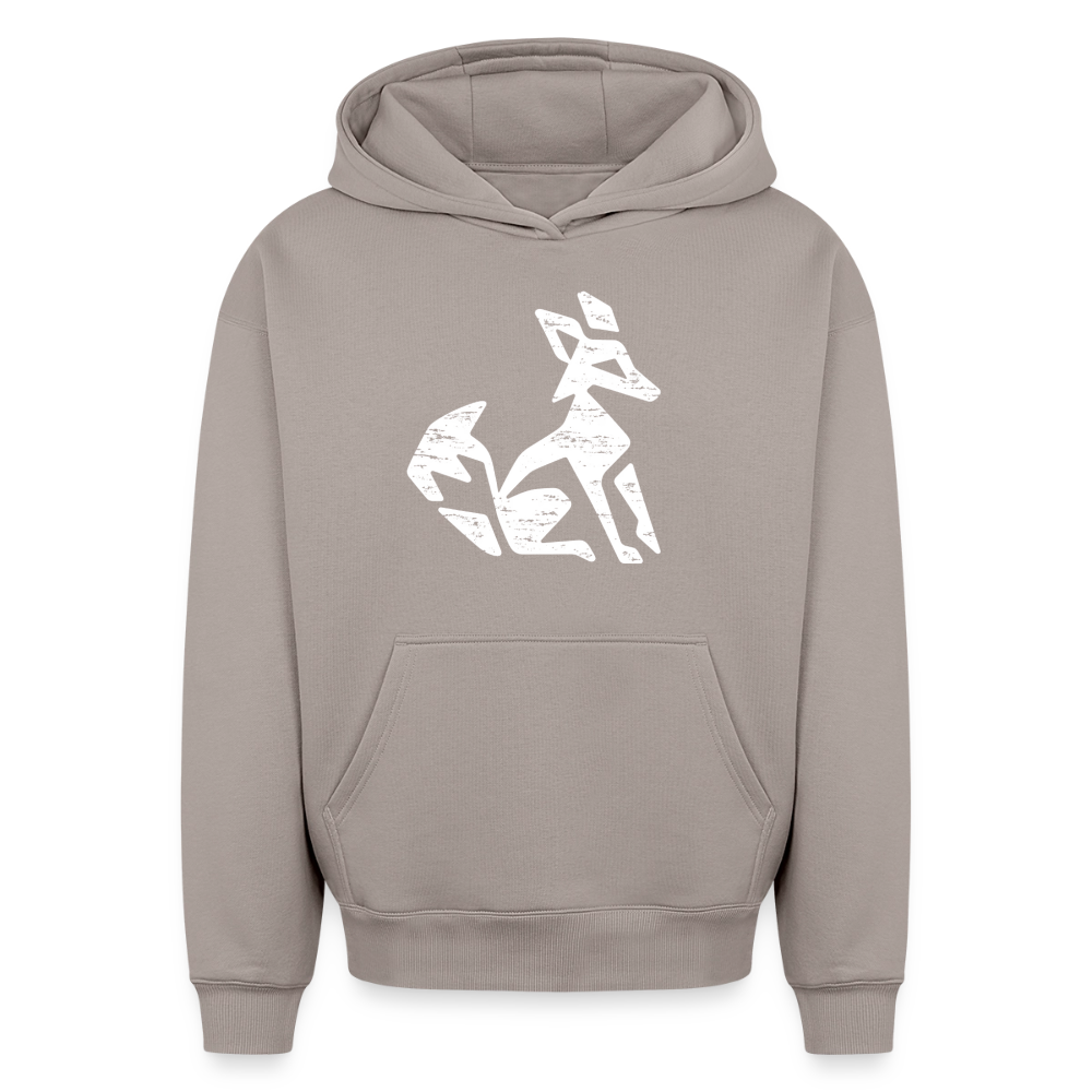 Fuchs Oversized Heavyweight Hoodie - Taupe